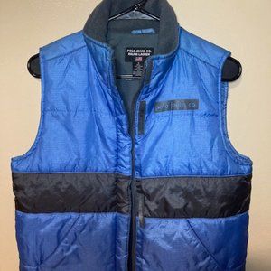 Polo Jeans Company Vest; Size: Small; Blue & Grey